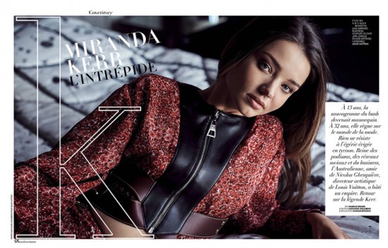 Miranda Kerr《Madame Figaro》杂志2015年12月号
