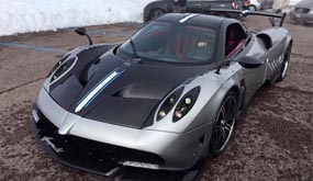 帕加尼Huayra BC实车曝光 将亮相日内瓦车展